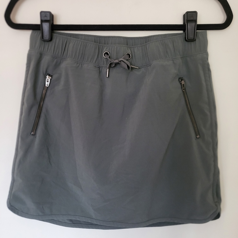 Athleta Olive Green Drawstring Skort - Picture 3 of 15